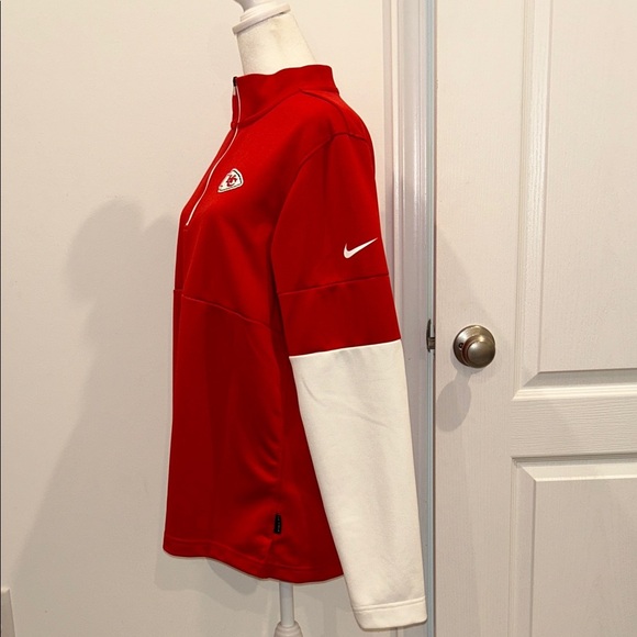 Nike Men's Kansas City Chiefs Quarter-Zip Pullover, Size Small - Picture 3 of 8